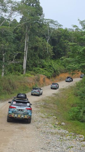 Tutup 2025, Komunitas ID42NER Gelar Touring Jelajah Kalimantan