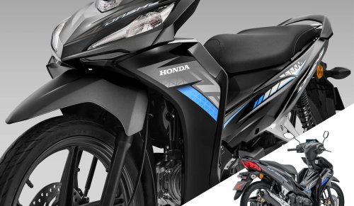 Honda, Penerus Honda Blade Nongol, Modal Mesin 125 Cc Sekali Isi Bensin Bisa 230 Km Lebih