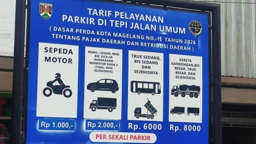 Bikin Iri, Tarif Parkir Resmi di Kota Dekat Yogyakarta Ini Malah Turun Per Januari 2026