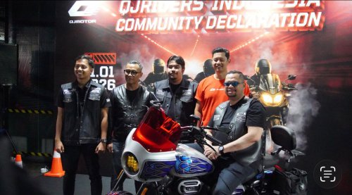 Deklarasi QJRiders Indonesia Jakarta Chapter, Jadi Rumah Pengguna QJMOTOR