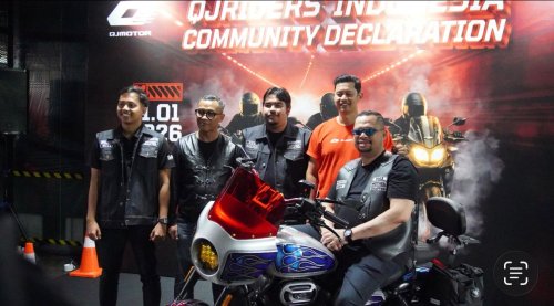 Deklarasi QJRiders Indonesia Jakarta Chapter, Jadi Rumah Pengguna QJMOTOR