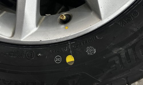 Terungkap, Arti dan Fungsi Bulatan Kuning dan Merah di Ban Mobil