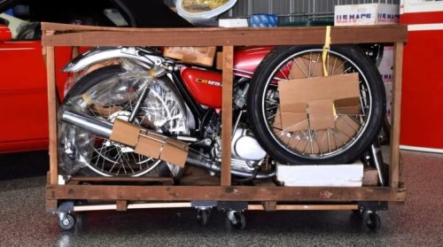 Tersegel Peti 47 Tahun, Honda CB125 1978 Kembar Bikin Kolektor Heboh