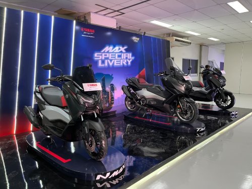 Yamaha, Peringati 25 Tahun MAXi, Yamaha Luncurkan NMAX, XMAX dan TMAX Versi Spesial