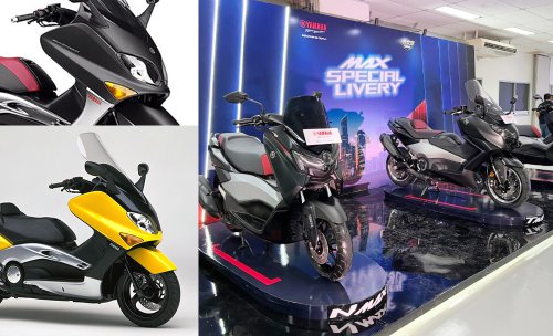 Dua Motor Ini Jadi Inspirasi NMAX, XMAX dan TMAX Special Livery 25th Anniversary