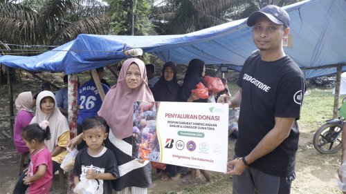 Tak Melulu Jual Ban, Bridgestone Indonesia Bantu Korban Bencana Sumatera dan Gelar RSSP 2025