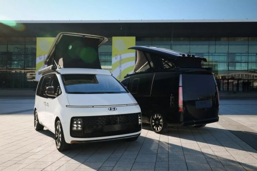 Hyundai, Hyundai Staria, Hyundai Sulap Staria Listrik Jadi Rumah Berjalan, Siap Camping Tanpa Colok Listrik