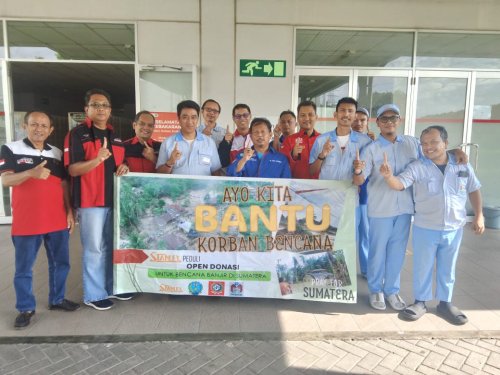 Medan Berat Tak Jadi Halangan, AXCI Salurkan Bantuan ke Korban Banjir Aceh