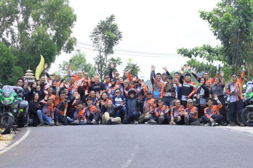 Komunitas VOID DKI Jakarta Touring Bareng Rayakan 4 Tahun Kebersamaan