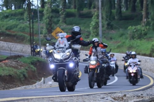 Komunitas VOID DKI Jakarta Touring Bareng Rayakan 4 Tahun Kebersamaan