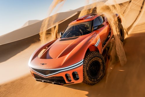Genesis X Skorpio, Konsep Baru Mobil Kupe Mewah Untuk Main Pasir