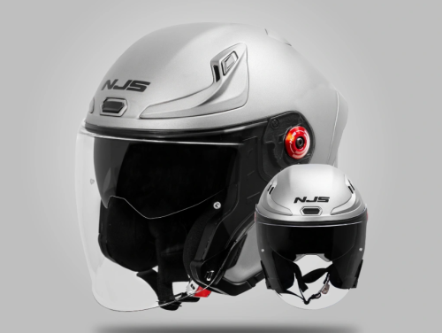 NJS Luncurkan Helm Open Face Baru Berdesain Keren, Harga Cuma Segini