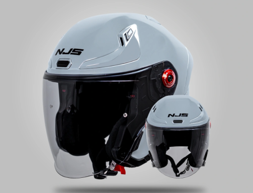 NJS Luncurkan Helm Open Face Baru Berdesain Keren, Harga Cuma Segini