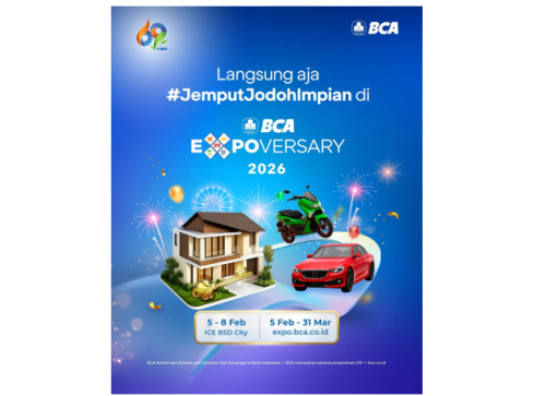 BCA Expoversary 2026 Hadirkan Solusi Pembiayaan Hunian dan Kendaraan dalam Satu Acara
