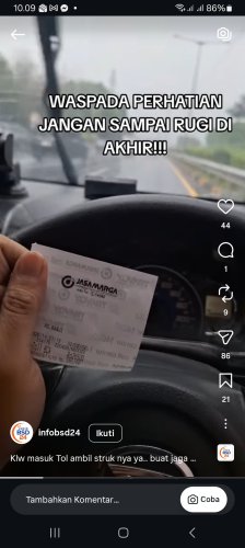 Pecah Ban di Jalan Tol Gagal Klaim Gara-gara Tak Ada Struk, Ini Kata Jasa Marga