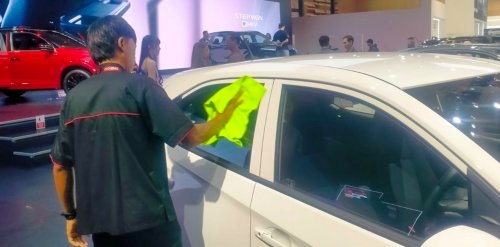Honda, Wih Petugas Lap Mobil di Booth Honda IIMS 2026 Dibayar Segini
