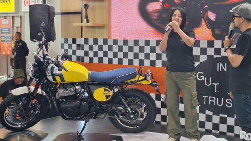 Perempuan Indonesia Pertama Coba Royal Enfield Bear 650, Begini Komentar Sabrina Sameh