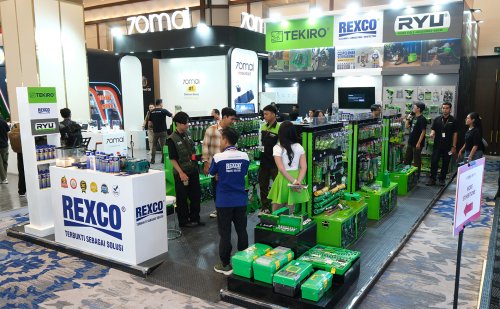 Tekiro Hadir di IIMS 2026, Beli Kunci-kunci Langsung Dapat Helm