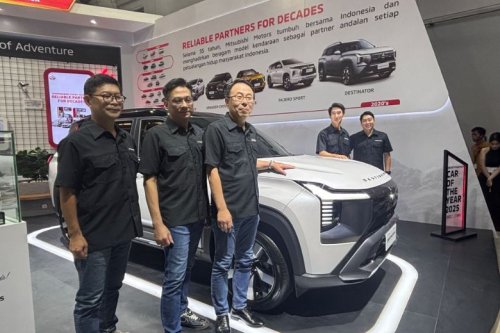 Rayakan Anniversary ke-55, Mitsibishi Hadir di IIMS dengan Destinator dan Xforce Edisi Spesial