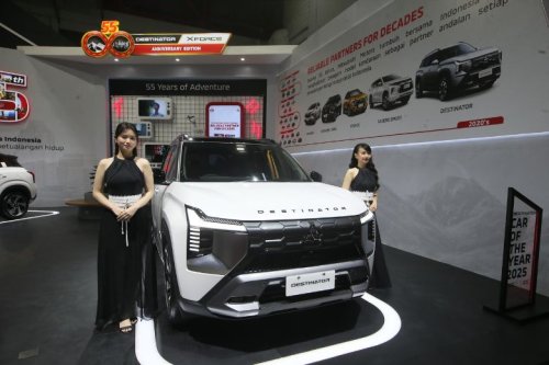 Rayakan Anniversary ke-55, Mitsibishi Hadir di IIMS dengan Destinator dan Xforce Edisi Spesial
