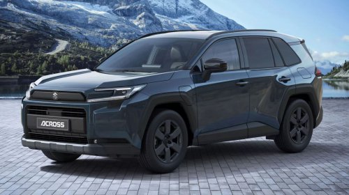 Suzuki  | Toyota | Bisa Tempuh 100 Km di Mode Elektrik, Suzuki Luncurkan SUV Baru Kembaran Toyota RAV4