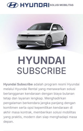 Hyundai, Mau Punya Mobil Hyundai Tanpa Harus Beli? Hyundai Subscribe Solusinya