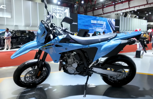 Suzuki , Tampil Perdana di IIMS 2026, Ternyata Segini Harga Suzuki DR-Z4SM