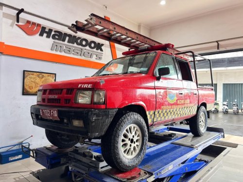 Komitmen 10 Tahun, Hankook Donasikan Ratusan Ban Untuk Ambulans Hingga Damkar Bekasi