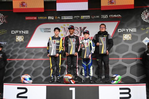 Sejarah Tercipta, Qarrar Firhand Dominasi WSK Euro Series Italia, Siap Menuju F4 British