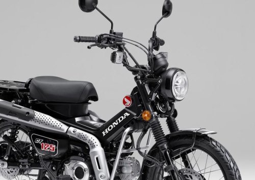 Honda, Punya Konsumsi BBM 66,9 Km/Liter, Ini Tampilan Baru Bebek Trail Honda CT125 Hunter Cub