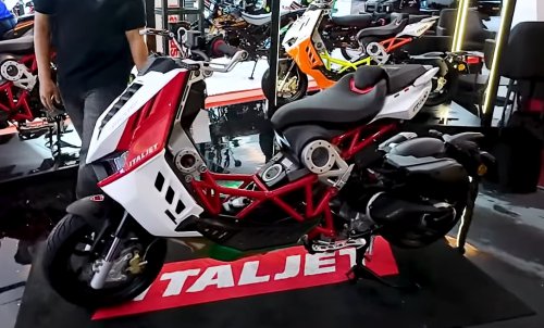 Italjet Dragster Kini Ada Yang Murah, Tipe R200 Harga Beda Rp 60 Juta