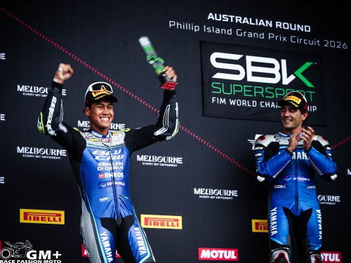 Sejarah Terukir di Phillip Island, Aldi Satya Mahendra Raih Podium di World Supersport