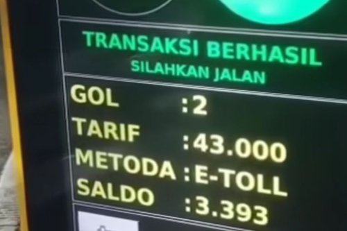 Toyota Avanza Kena Tarif Golongan II di Gerbang Tol Krukut 3A, Pemilik Terima Ini