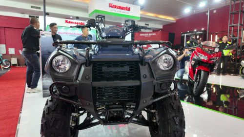 Kecil-kecil Bukan Mainan, Kawasaki Brute Force 300 Cocok Untuk Sultan