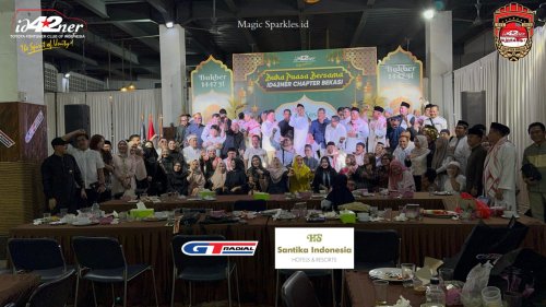 Komunitas Fortuner ID42NER Chapter Bekasi Gelar Bukber, Santuni Anak Yatim