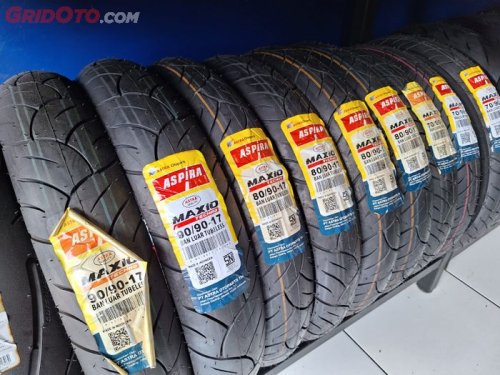 Aspira Jual Ban Motor Matic Rp 100 Ribuan, Ini Daftar Ukurannya 