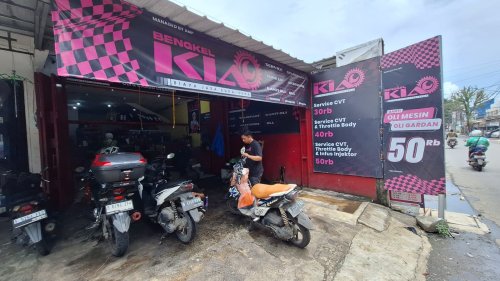 Punya 9 Cabang, Bengkel Ini Patok Biaya Jasa Servis Seikhlasnya