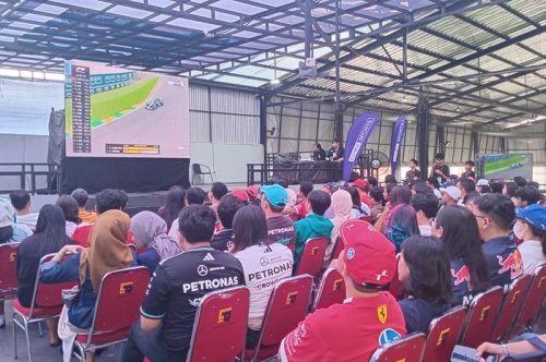 Kemang Diserbu Fans F1, Nobar Bertajuk Speedzone Watch Party Meriah