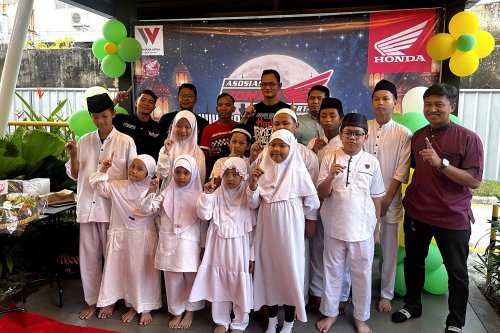 Honda, Asosiasi Honda Jakarta Rayakan HUT ke-17, Gelar Acara Kebersamaan dan Aksi Sosial