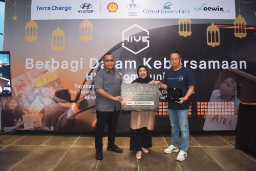 Komunitas Mobil Listrik Hyundai Gelar Bukber, Kumpulkan Donasi Hingga Puluhan Juta