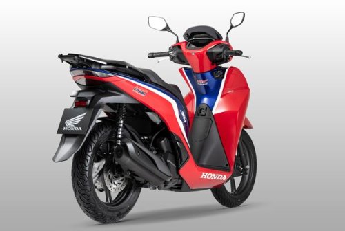 Honda, Tampil Sporty dengan Livery Tricolor HRC, Skutik Edisi Spesial Honda Ini Cuma Dibikin 500 Unit
