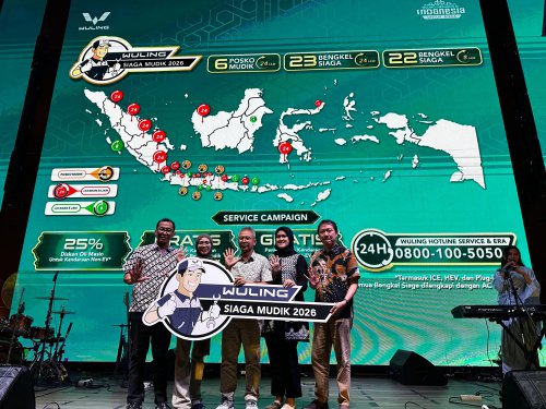 Wuling Gelar Program Tenang Bersama Wuling 2026, Siapkan 45 Bengkel Siaga dan Diskon Servis