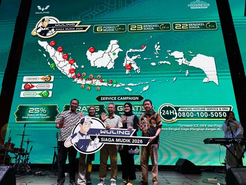 Wuling Gelar Program Tenang Bersama Wuling 2026, Siapkan 45 Bengkel Siaga dan Diskon Servis