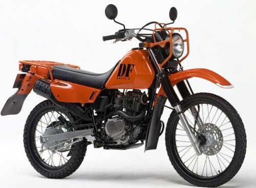 Suzuki , Kawasaki, Suzuki Punya Trail 125 Cc Berwujud Garang Mirip Kawasaki Stockman, Power Mesinnya Saingi KLX150