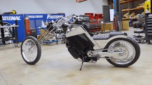 LiveWire Dirombak Jadi Chopper Ekstrim, Dilabur Krom dan Adopsi Fork Panjang