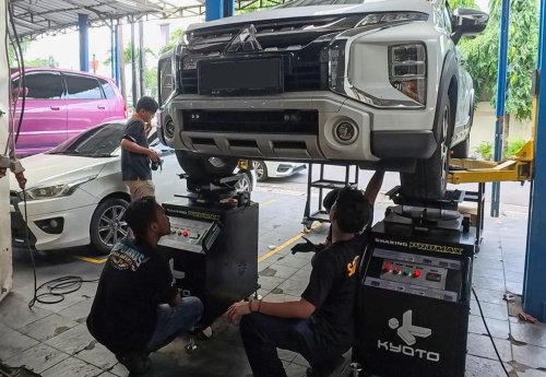 Cek Kondisi Kaki-kaki Pakai Kyoto Shaking Machine, Tersedia di Sini