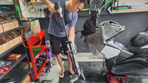 Inspirasi dari Thailand, Bengkel Ini Ganti Komstir Tanpa Getok-getok