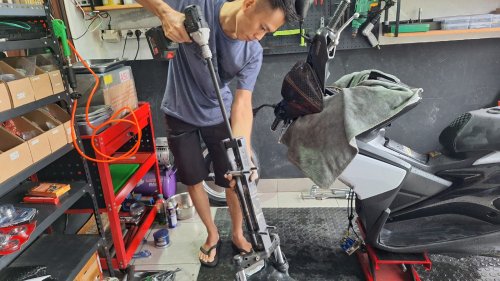 Inspirasi dari Thailand, Bengkel Ini Ganti Komstir Tanpa Getok-getok