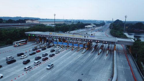 Cikampek Utama Disikat 621 Ribu Kendaraan, Lonjakan Tembus 145 Persen