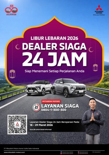 Mitsubishi, Mitsubishi Siagakan 65 Jaringan Diler Resmi di Jalur Utama Mudik, Ini Lokasinya